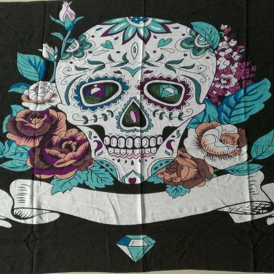 Toalla de Playa Cuadrada Microfiber Estampado Taro - Image 4