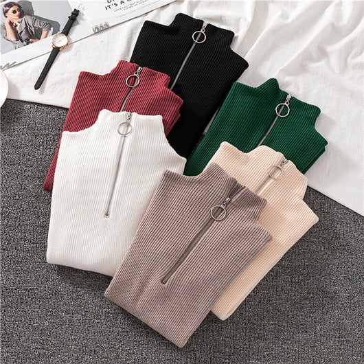 Suéter Liso para Mujer - Comodidad y Estilo Versátil - Image 2