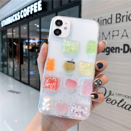 Funda Transparente de Caramelo para Teléfono Móvil - Image 12