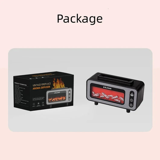Difusor Ultrasónico 200ml con Chimenea 3D y Luz LED - Aromatizador de Aceites Esenciales - Image 6