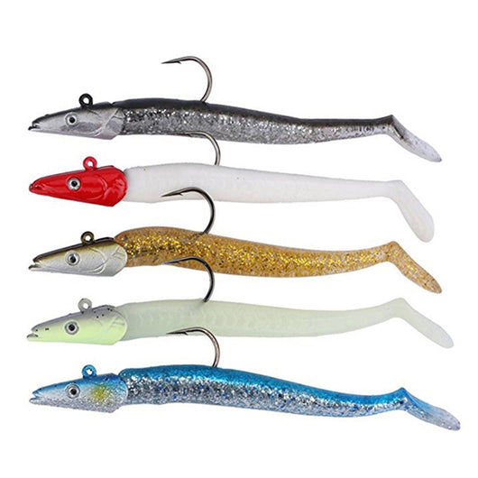 Carnada Luminosa Sub Soft con Anzuelo para Pesca
