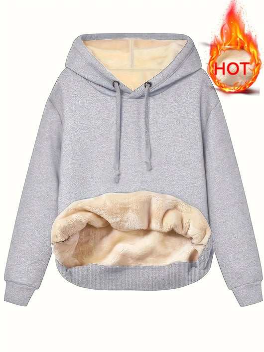 Sudadera Cálida con Capucha y Bolsillos - Versátil para Cualquier Estilo - Image 12