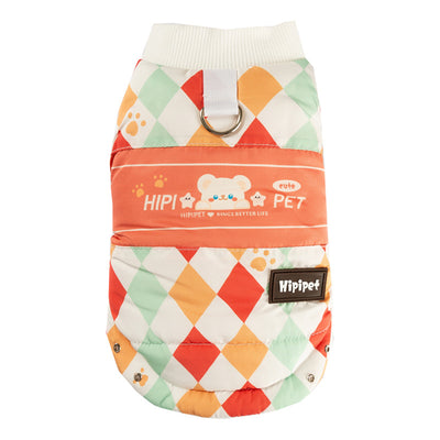 Abrigo Acolchado para Gatos y Perros - Chaleco Térmico Retro con Diseño Estampado - Image 15