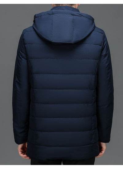 Elegante Abrigo Acolchado de Terciopelo para Invierno - Image 11