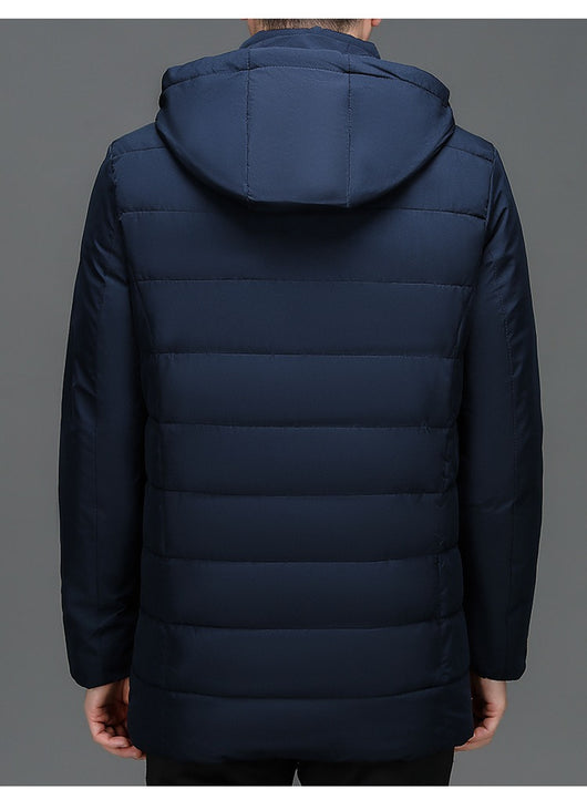 Elegante Abrigo Acolchado de Terciopelo para Invierno - Image 11