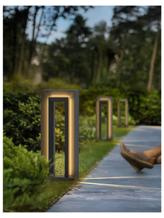 Lámpara Solar Cuadrada para Jardín - Iluminación Exterior Impermeable - Image 14
