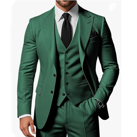 Traje de Negocios Tres Piezas para Hombre