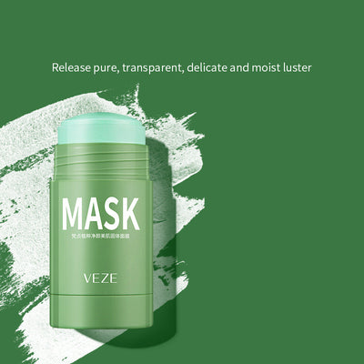Mascarilla Limpiadora Sólida de Té Verde - Control de Grasa y Eliminación de Puntos Negros - Image 2