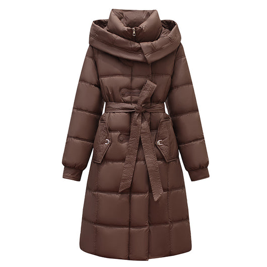 Abrigo Elegante Ajustado de Largo Medio para Mujer - Image 5