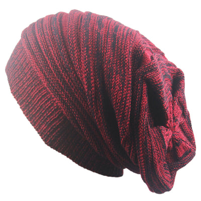 Gorro Polar Plisado Bicolor con Forro Cálido - Image 5