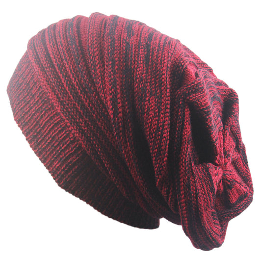 Gorro Polar Plisado Bicolor con Forro Cálido - Image 5
