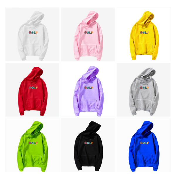 Sudadera con Capucha Estilo Harajuku Estampado COLF