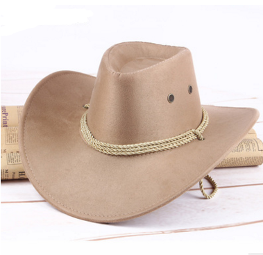 Sombrero Vaquero Western para Hombre - Protección Solar para Aventuras al Aire Libre - Image 3
