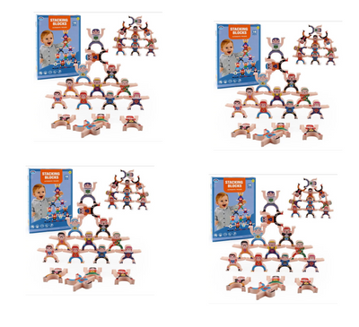 Bloques Apilables Hércules: Juego Interactivo Padre-Hijo de Equilibrio y Construcción - Image 10