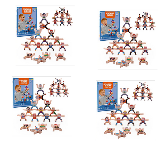 Bloques Apilables Hércules: Juego Interactivo Padre-Hijo de Equilibrio y Construcción - Image 10