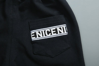 Sudadera con capucha estampado letras para niño - Image 2