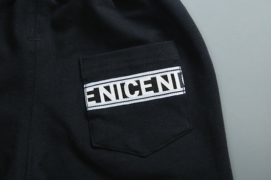 Sudadera con capucha estampado letras para niño - Image 2