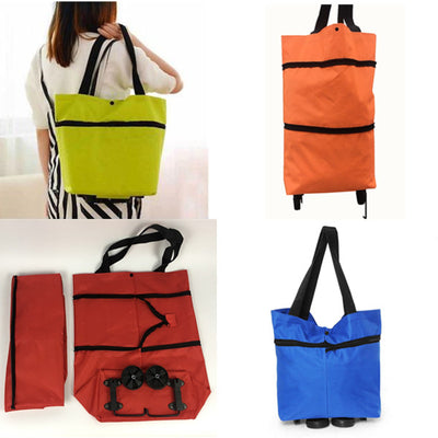 Bolsa de Compras Plegable con Ruedas - Carrito de Supermercado - Image 15