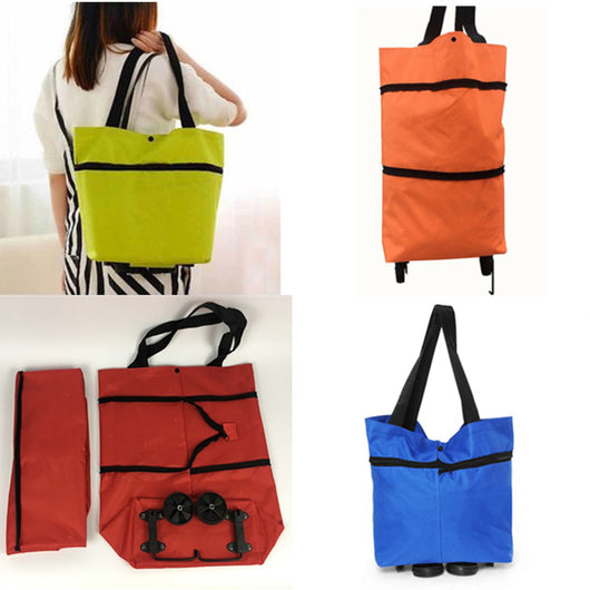 Bolsa de Compras Plegable con Ruedas - Carrito de Supermercado - Image 15