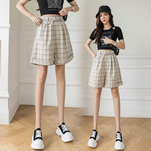 Pantalones Cuadrille Ligeros para Verano - Estilo Casual y Moderno para Mujer