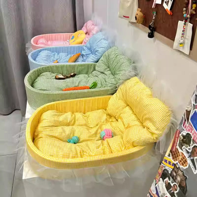 Casa Macaron Cuatro Estaciones Universal para Mascotas