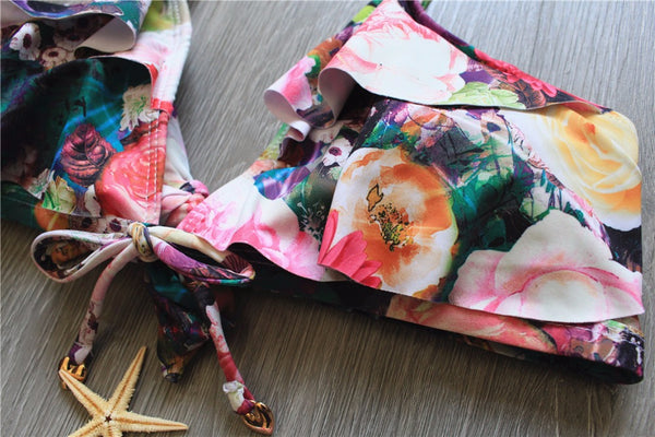 Bikini Cintura Alta Brasileño para Mujer - Traje de Baño Moderno