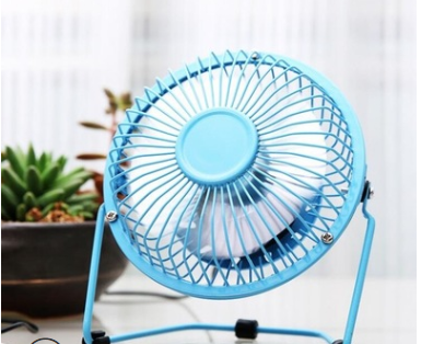 Ventilador Portátil USB Mini de Aluminio para Escritorio - Enfriamiento Silencioso - Image 3
