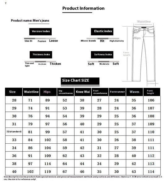 Pantalones Vaqueros Rotos Casual con Elasticidad para Hombre - Image 7