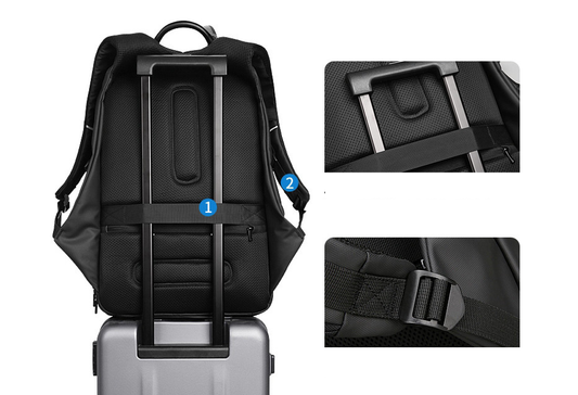 Mochila para Laptop en Tela Oxford - Resistente y Profesional - Image 2