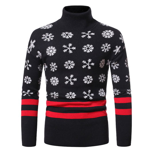 Camiseta Cuello Alto para Hombre - Básico Versátil