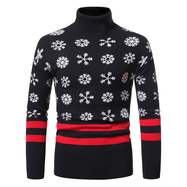 Camiseta Cuello Alto para Hombre - Básico Versátil