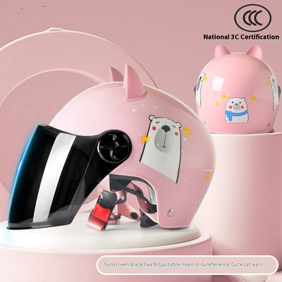 Casco de Seguridad Certificado 3C para Niños - Verano Ligero Unisex - Image 3