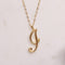 Words love necklace Golden I