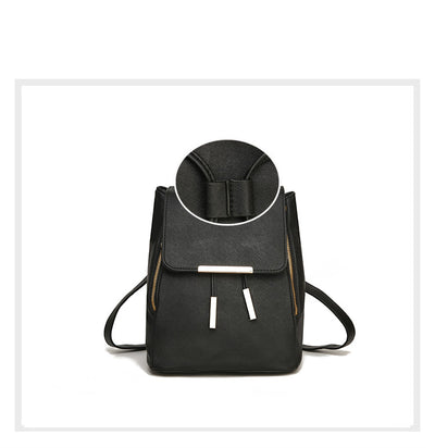 Mochila Escolar de Cuero PU para Adolescentes - Diseño Herald Fashion con Asa Superior - Image 3