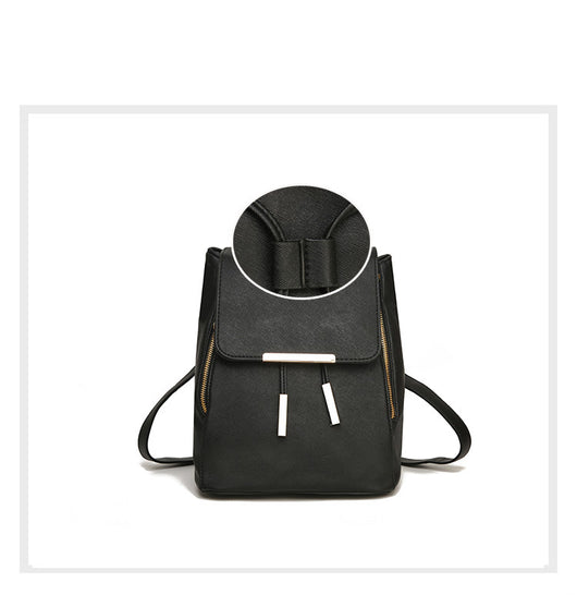 Mochila Escolar de Cuero PU para Adolescentes - Diseño Herald Fashion con Asa Superior - Image 3
