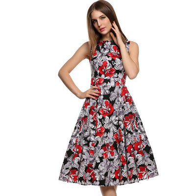Vestido Estampado Vintage - Image 6