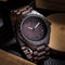Reloj de Cuarzo con Cuerpo de Madera