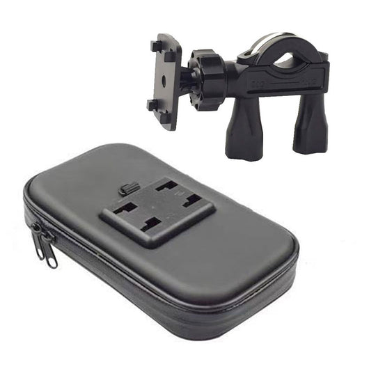 Soporte para teléfono de bicicleta de montaña con bolsa integrada - Image 2