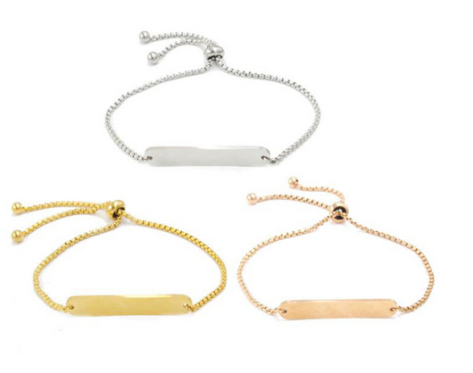 Pulsera Elástica Personalizada con Letras Ajustable - Image 9