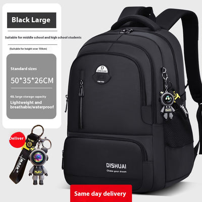 Mochila Escolar Grande para Niños - Ligera y de Alta Capacidad - Image 5