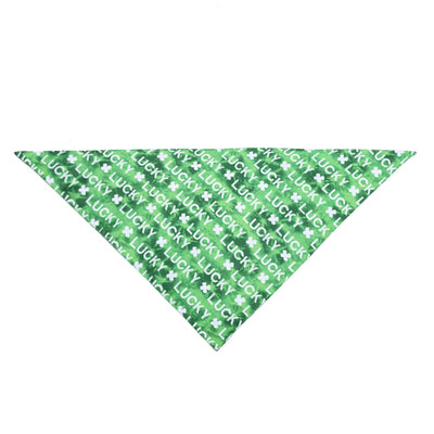 Pañuelo para Mascota de Algodón Puro Verde - Image 7