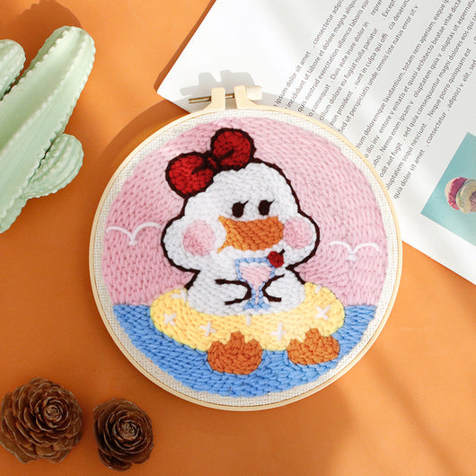 Kit Completo de Bordado DIY con Diseños Infantiles Adorables