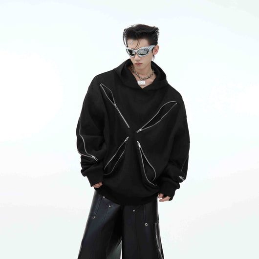 Chaqueta Larga Pesada de Manga Larga para Hombre - Otoño e Invierno