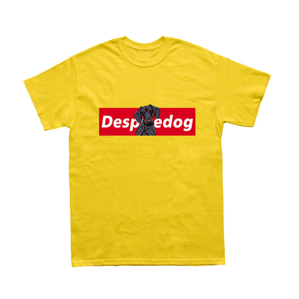 Camiseta con Patrón de Perros Salchicha