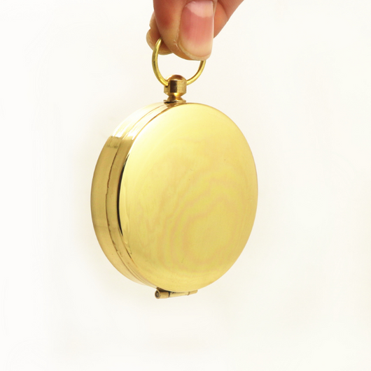Brújula de Bolsillo Estilo Reloj de Bolsillo - Diseño Vintage en Cobre - Image 8