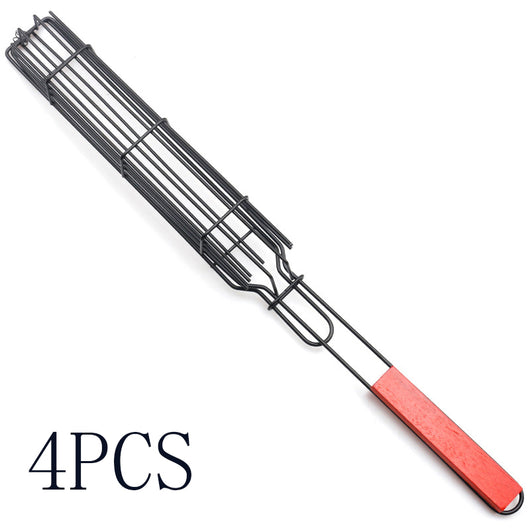 Pinza para Carnes con Mango de Madera y Malla - Herramienta BBQ Profesional - Image 11