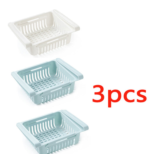 Cesta Organizadora de Refrigerador Extensible Multiuso para Cocina - Image 6