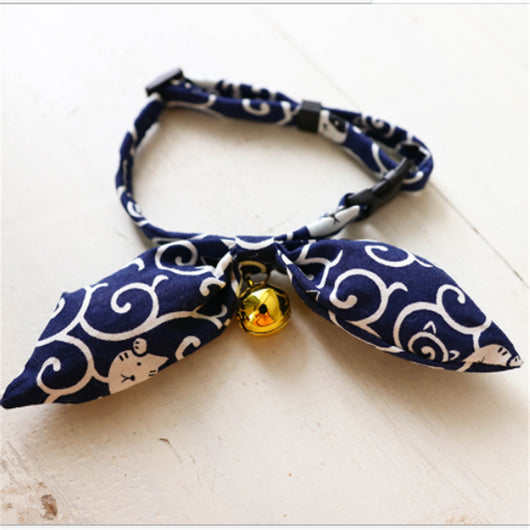Collar Festivo para Mascotas con Lazo y Campana - Gato, Cachorro y Conejo - Image 18