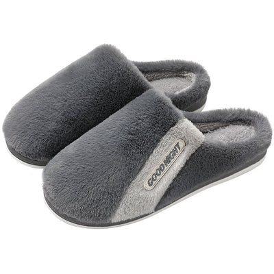 Pantuflas de Algodón Cálidas para Hombre con Suela Antideslizante - Image 2