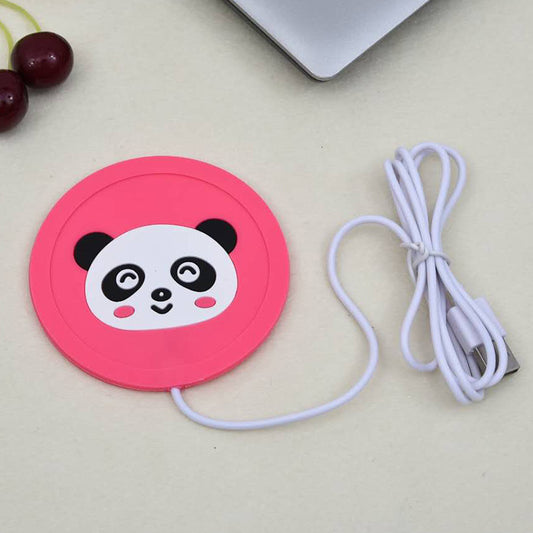 Posavasos Calefactor USB con Diseño Infantil y Aislamiento Térmico